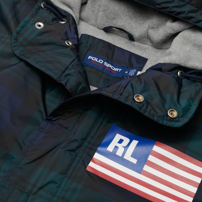 Мужская куртка Polo Ralph Lauren, цвет чёрный, размер XL 710-849296-001 Polo Sport Ripstop Newport Marsh - фото 2