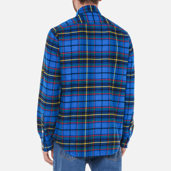 Мужская рубашка Polo Ralph Lauren Classic Fit Plaid Twill Blue/Multi