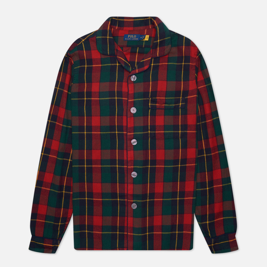 Мужская рубашка Polo Ralph Lauren Classic Fit Pyjama-Style Red/Green Multi