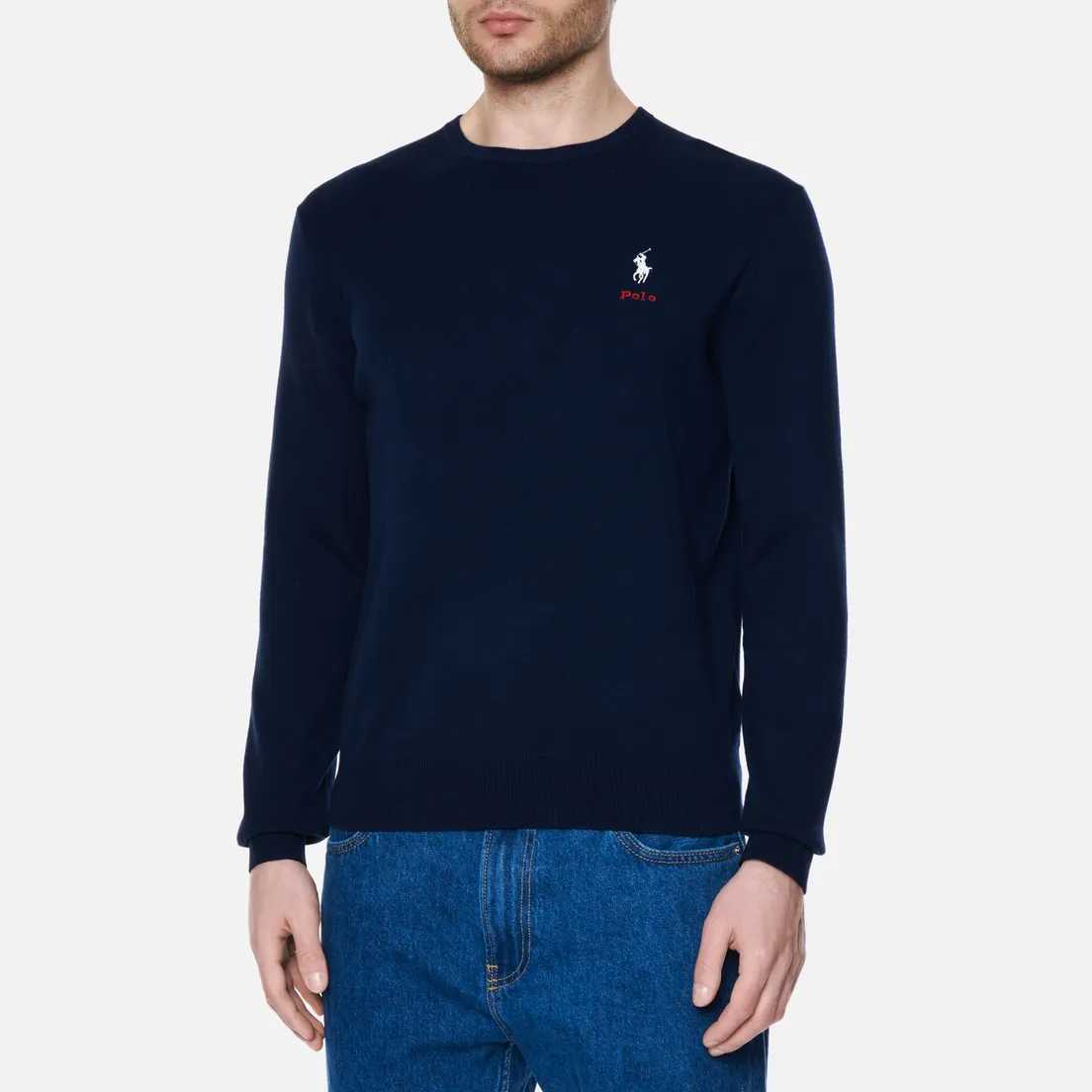 Polo Ralph Lauren Мужской свитер Cotton Crew Neck Regular Fit