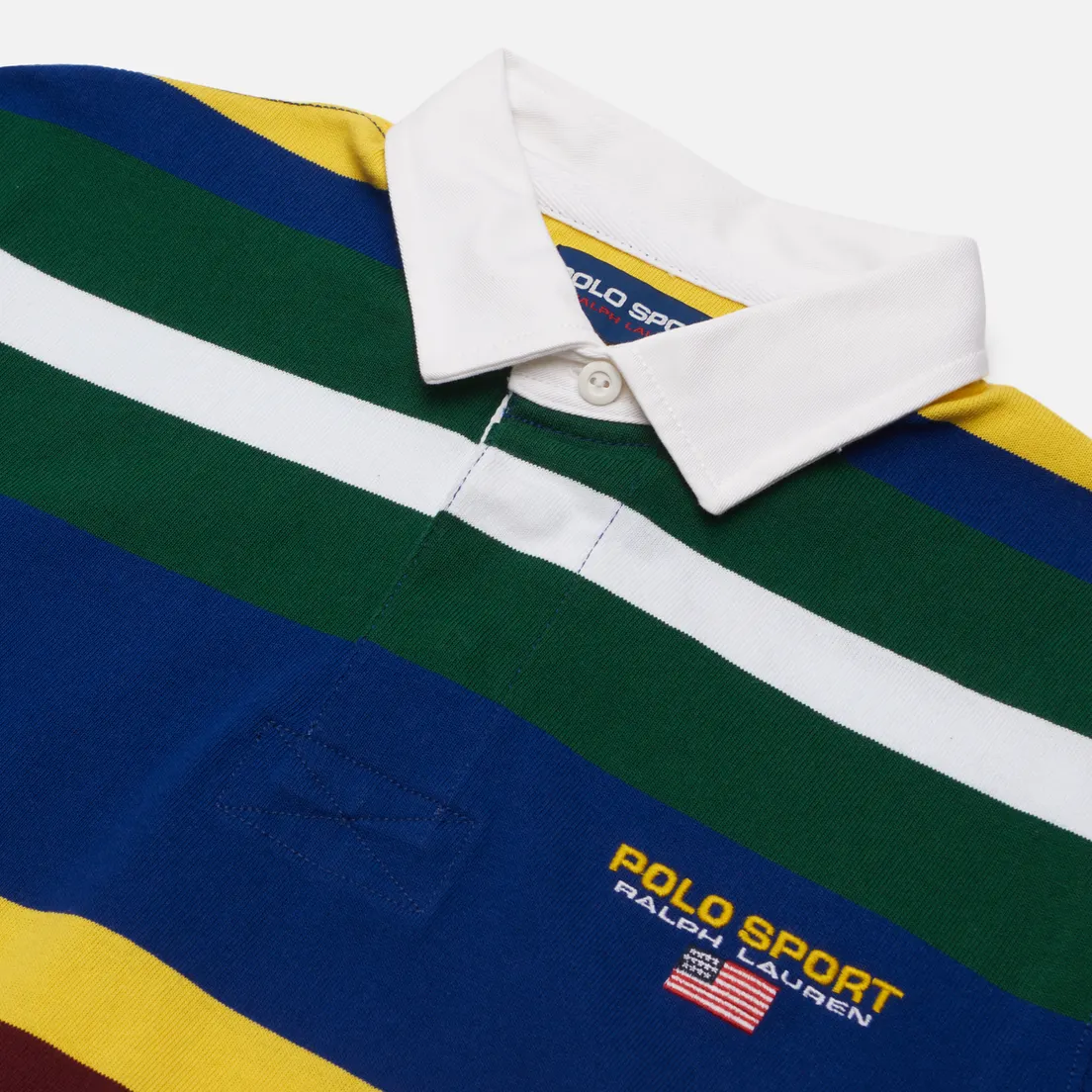 Polo Ralph Lauren Мужской лонгслив Polo Sport Stripe Classic Fit Rugby