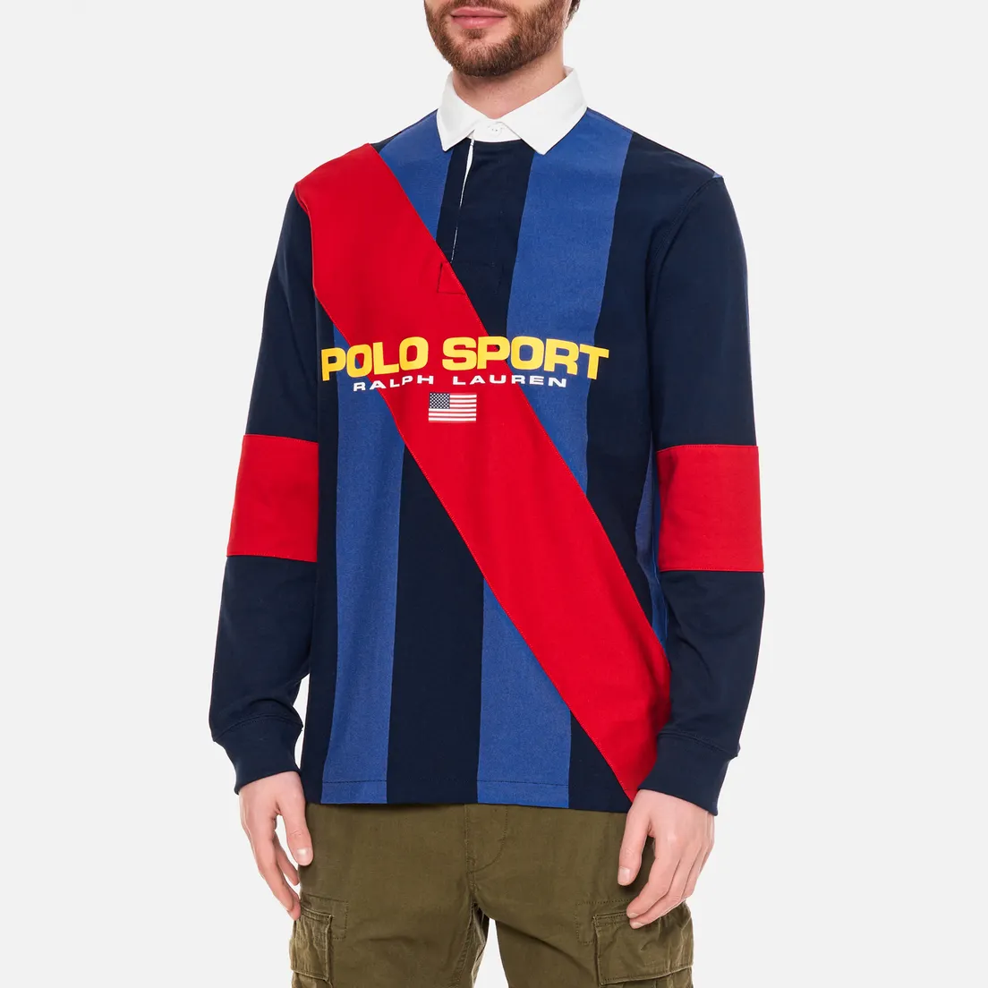 Polo Ralph Lauren Мужской лонгслив Polo Sport Classic Fit Rugby