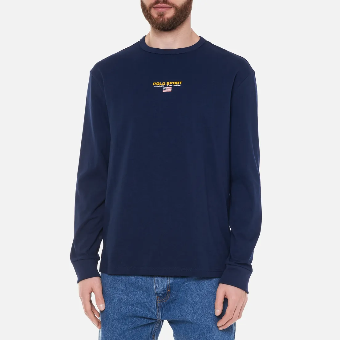 Polo Ralph Lauren Мужской лонгслив Polo Sport Academy