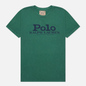 Мужская футболка Polo Ralph Lauren Script Polo Classic Stuart Green фото - 0