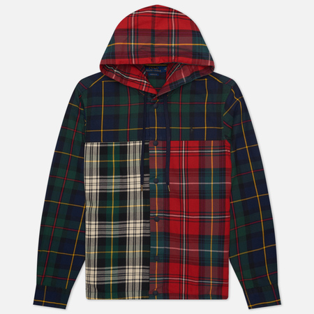 Мужская рубашка Polo Ralph Lauren Will Hoodie, цвет красный, размер L