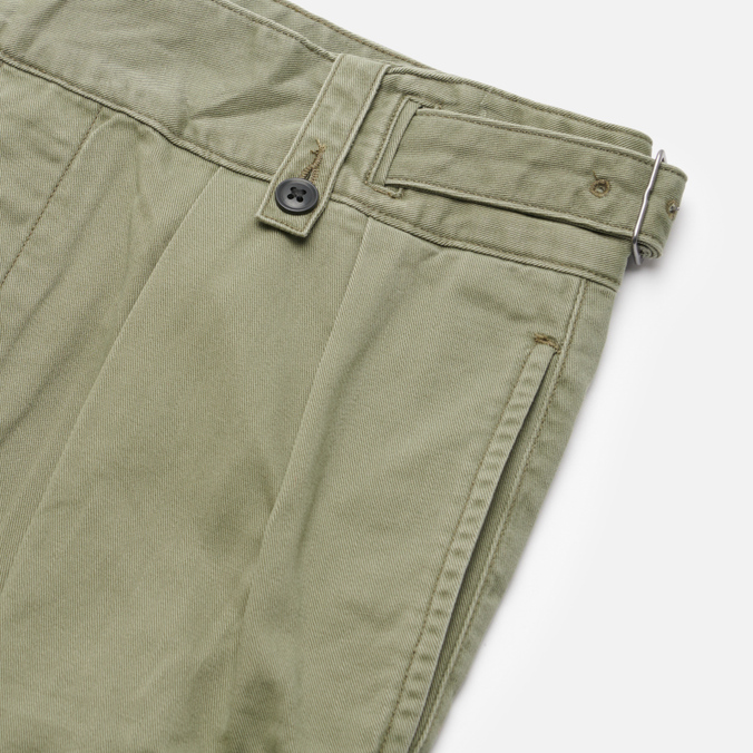 Мужские брюки Polo Ralph Lauren, цвет зелёный, размер 34/32 710-850754-001 Gurkha Pleated Baggy Fit Cargo - фото 2