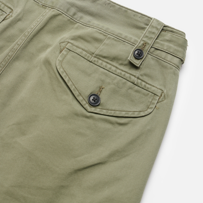 Мужские брюки Polo Ralph Lauren, цвет зелёный, размер 34/32 710-850754-001 Gurkha Pleated Baggy Fit Cargo - фото 3