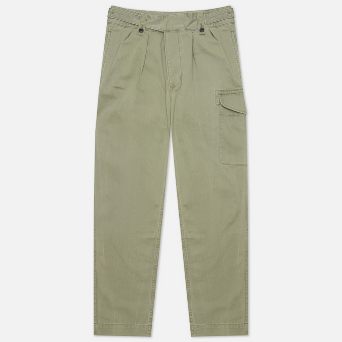 Мужские брюки Polo Ralph Lauren, цвет зелёный, размер 34/32 710-850754-001 Gurkha Pleated Baggy Fit Cargo - фото 1