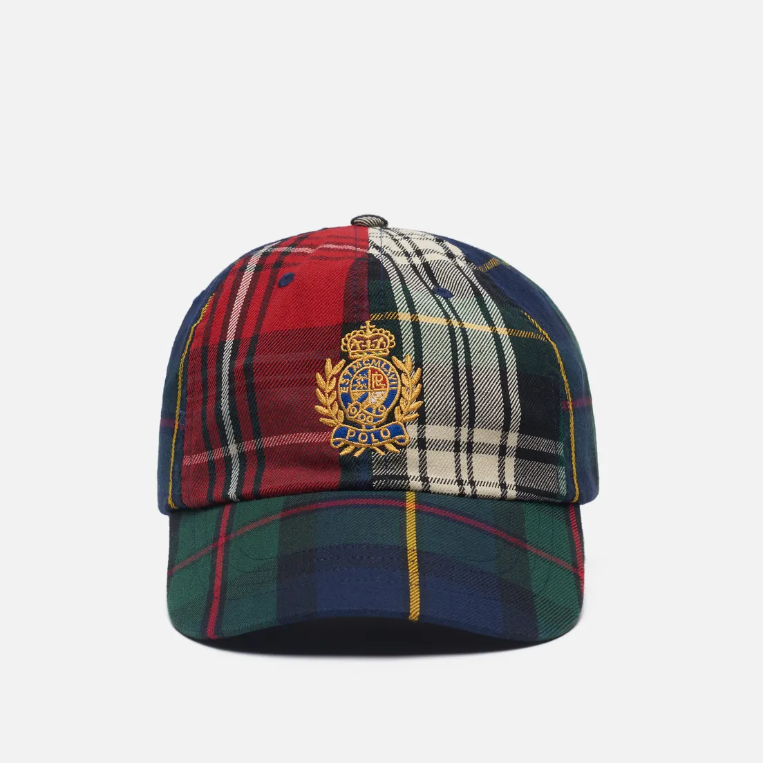 Polo Ralph Lauren Кепка Crest Plaid Twill Ball