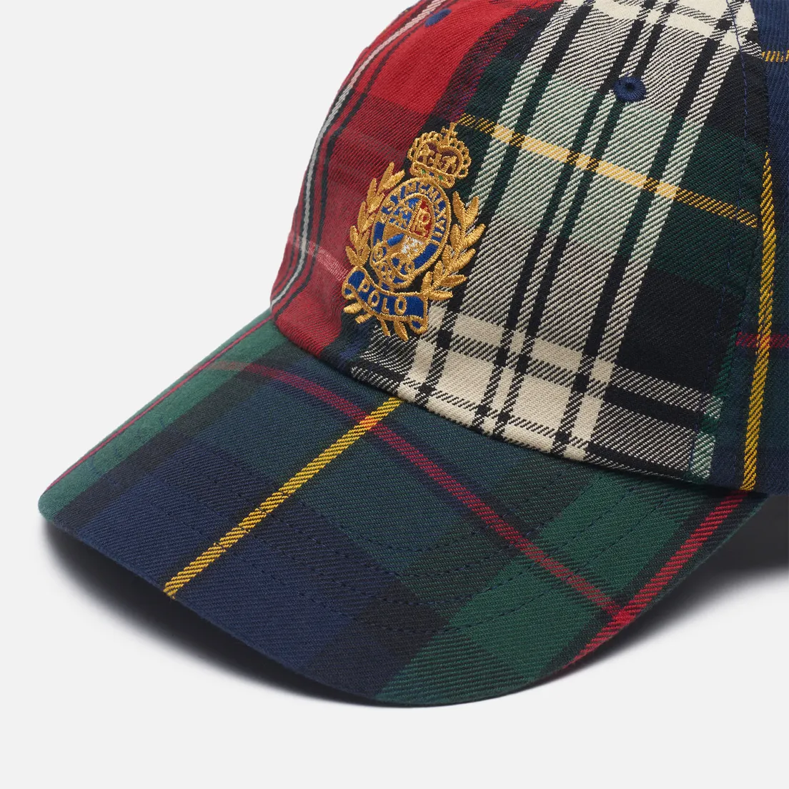 Polo Ralph Lauren Кепка Crest Plaid Twill Ball