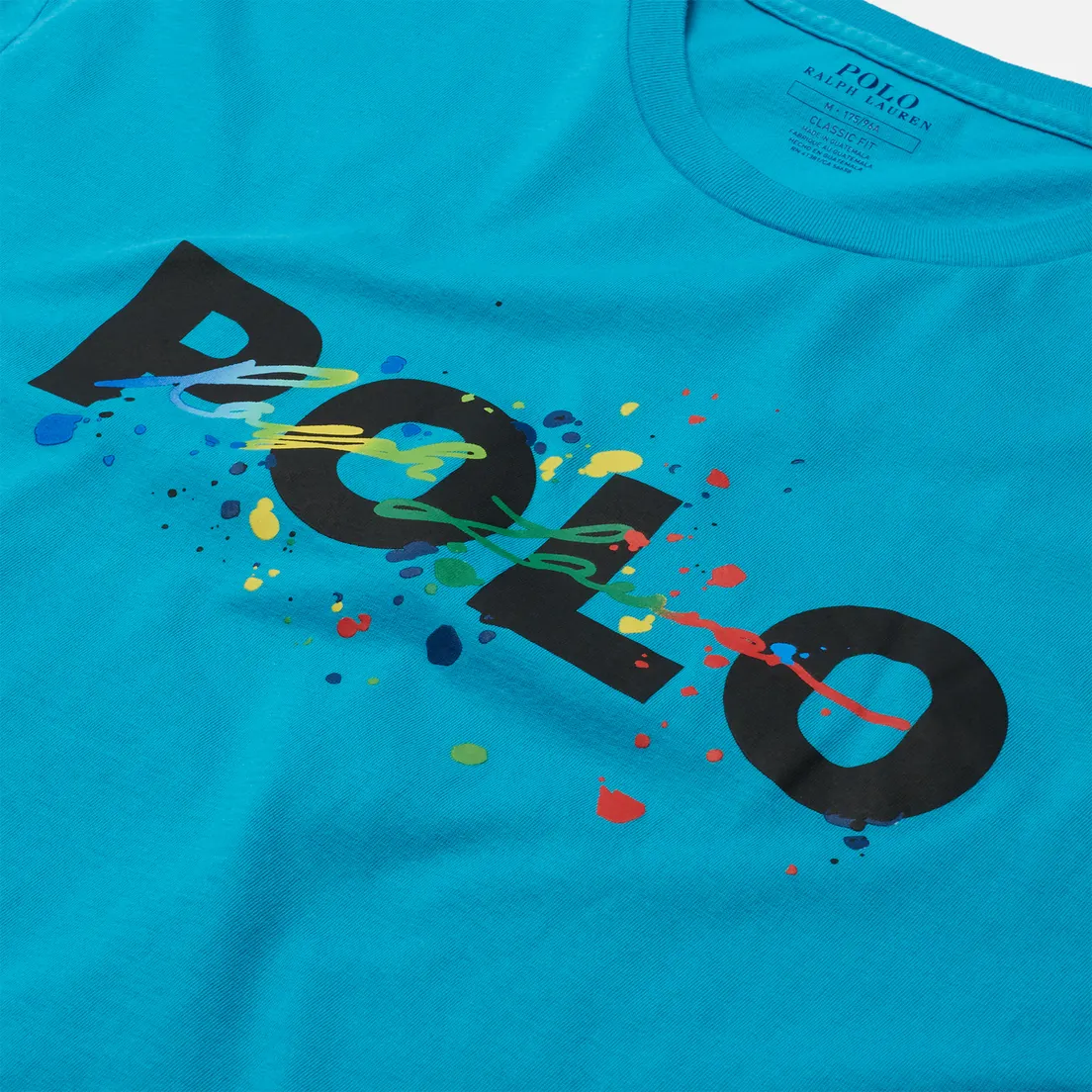 Polo Ralph Lauren Мужская футболка Classic Fit Paint Splatter Logo