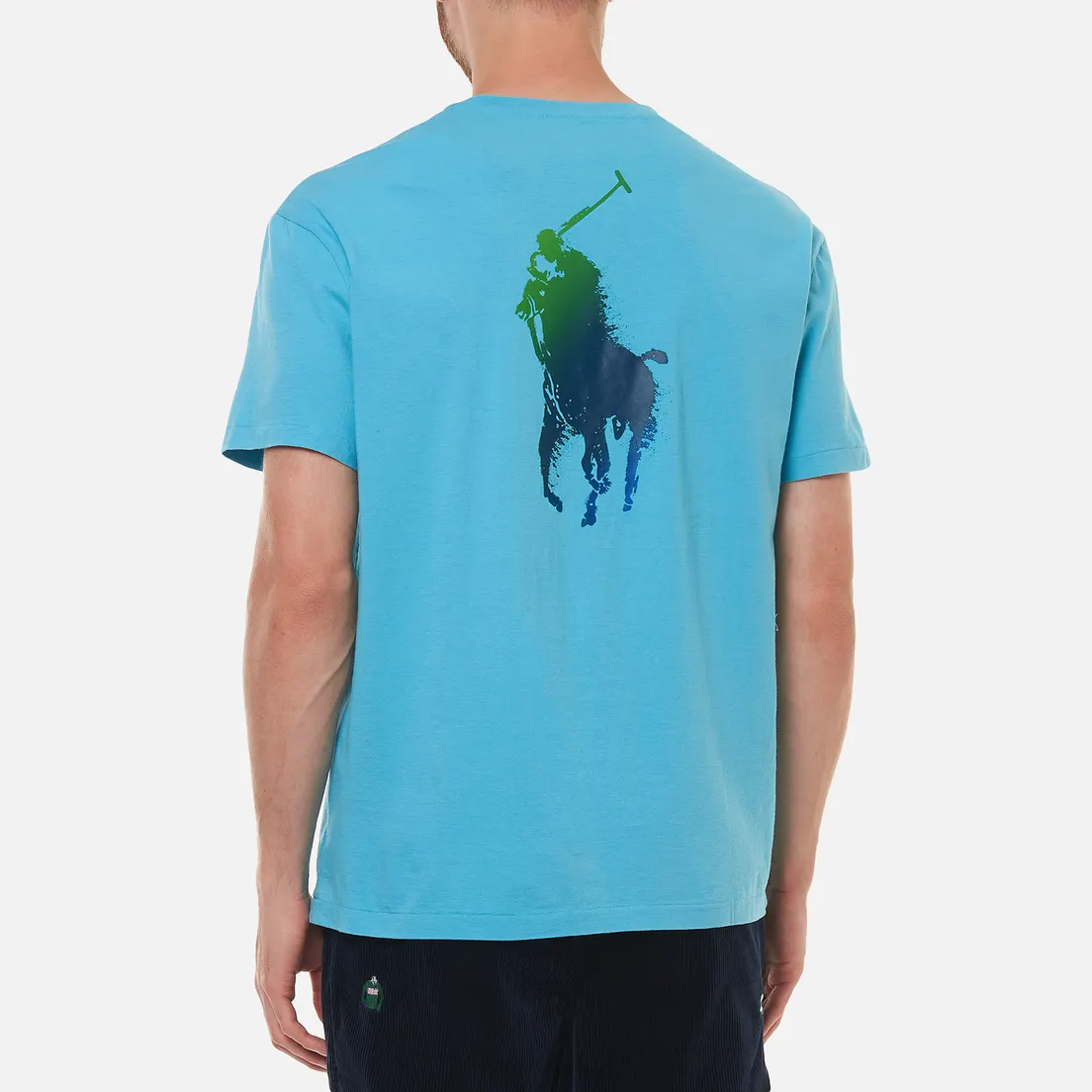Polo Ralph Lauren Мужская футболка Classic Fit Paint Splatter Logo