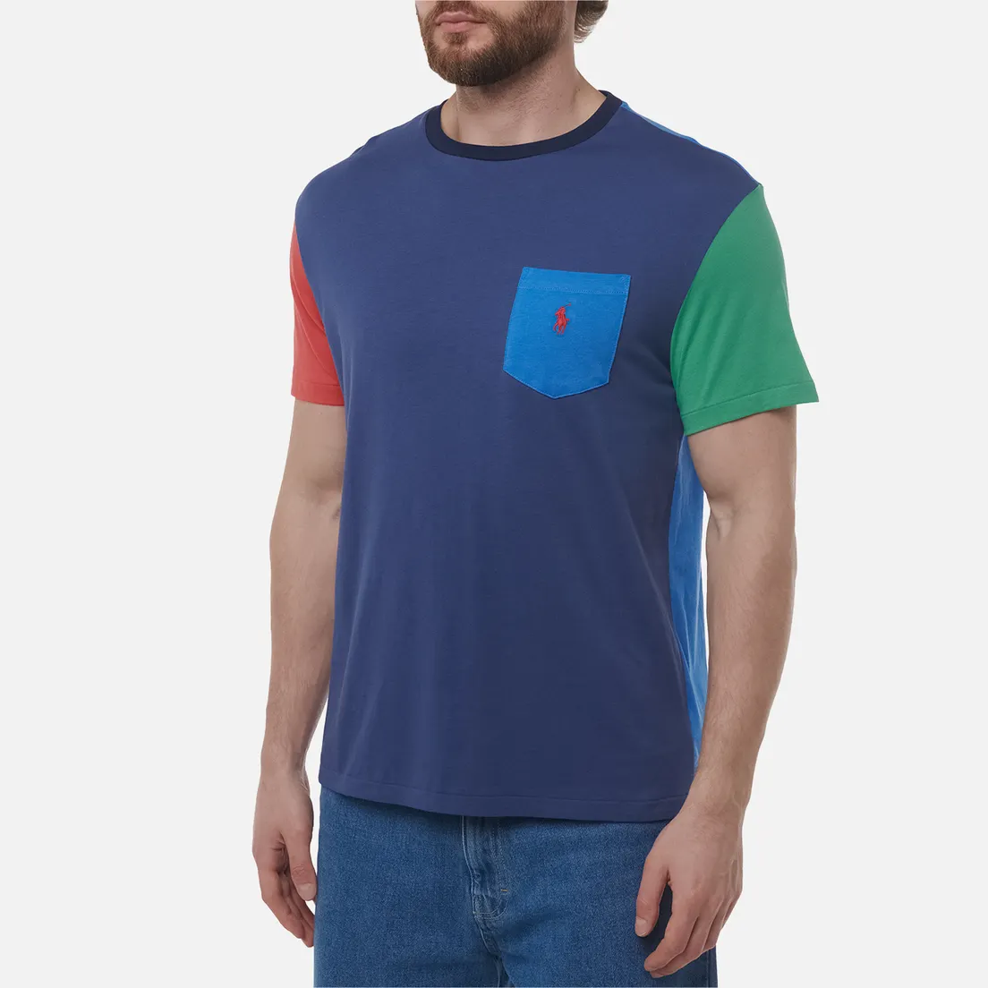 Polo Ralph Lauren Мужская футболка Classic Fit Jersey Pocket