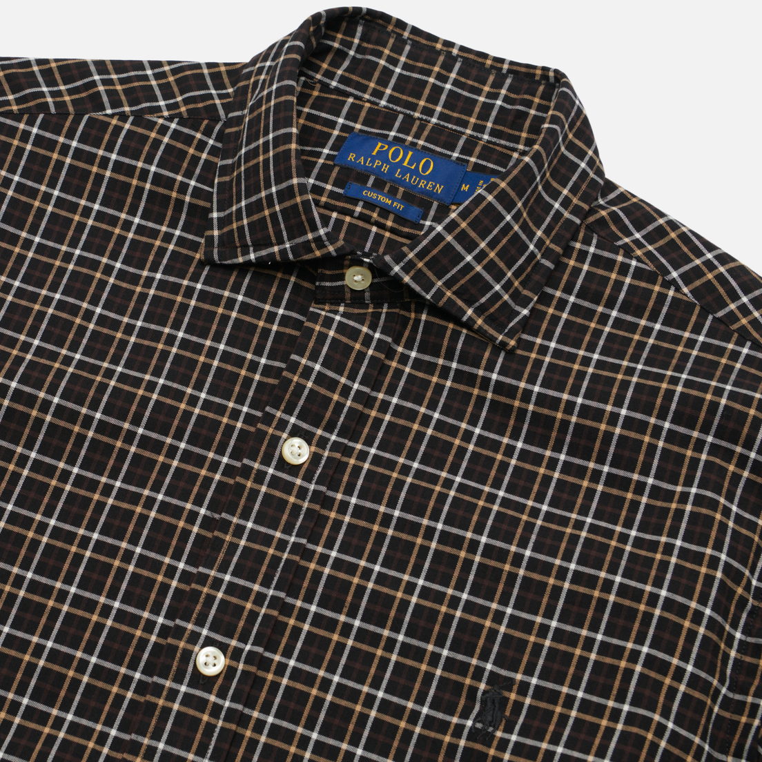 Polo Ralph Lauren Мужская рубашка Custom Fit Plaid Twill