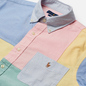 Мужская рубашка Polo Ralph Lauren Custom Fit Classic Oxford Color Block Solid Multi/Fun фото - 1