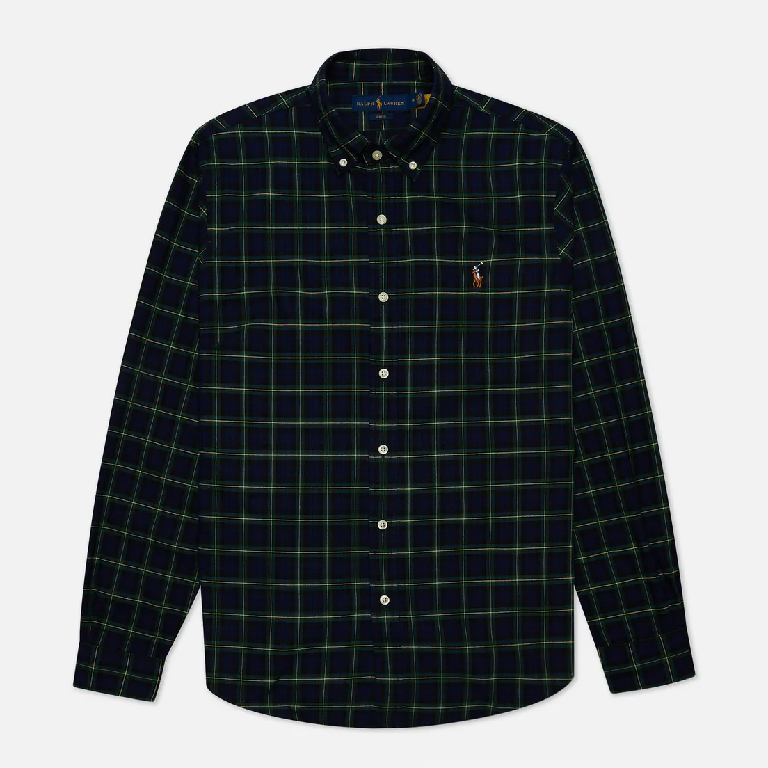 Polo Ralph Lauren Мужская рубашка Slim Fit Classic Oxford Check