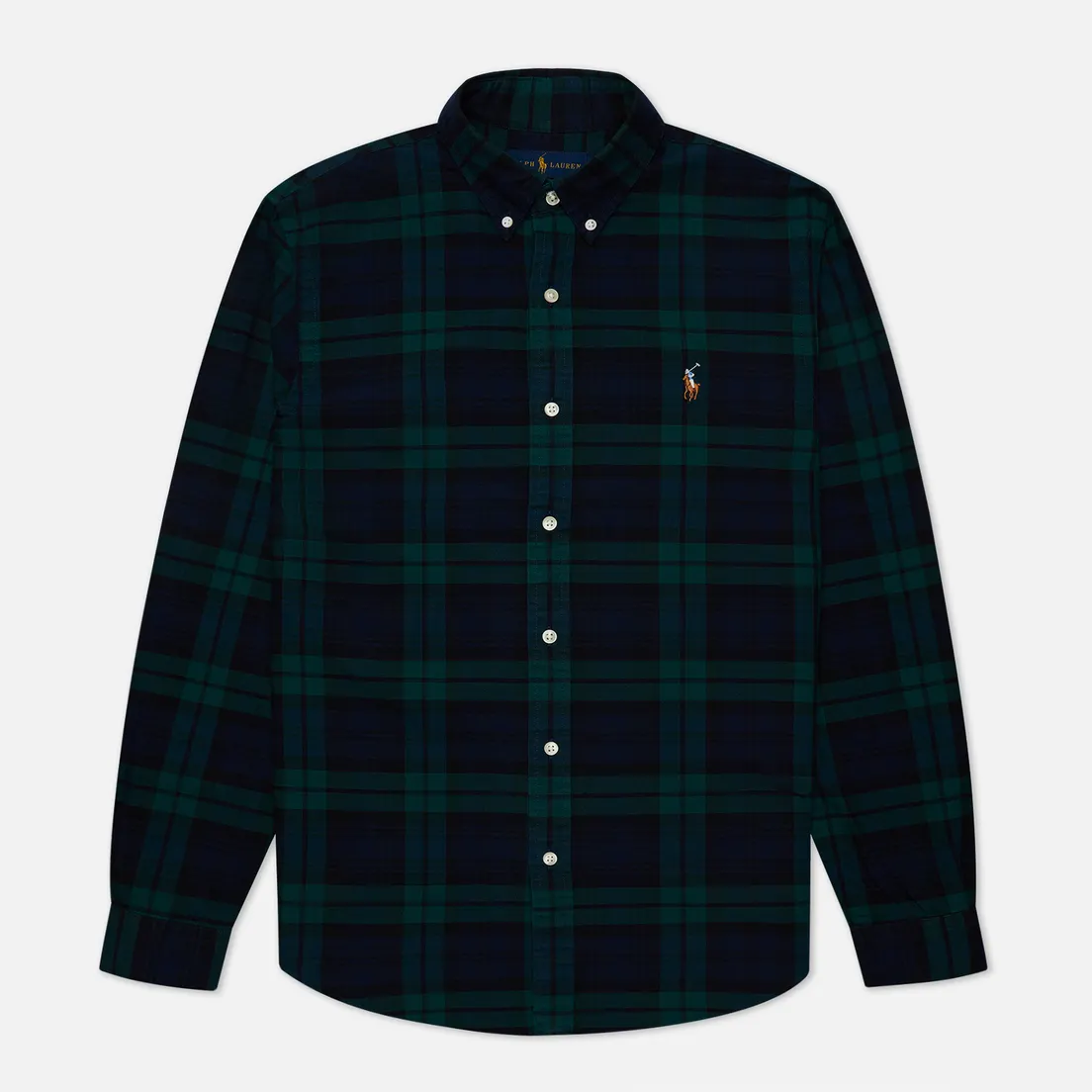 Polo Ralph Lauren Мужская рубашка Slim Fit Classic Oxford Check