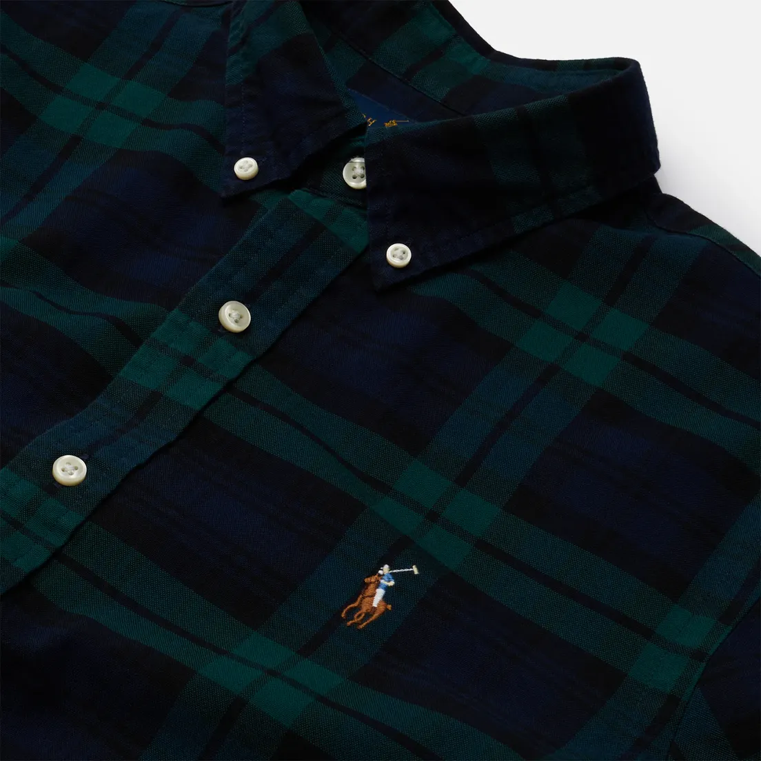 Polo Ralph Lauren Мужская рубашка Slim Fit Classic Oxford Check