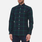 Мужская рубашка Polo Ralph Lauren Slim Fit Classic Oxford Check Green/Navy фото - 2