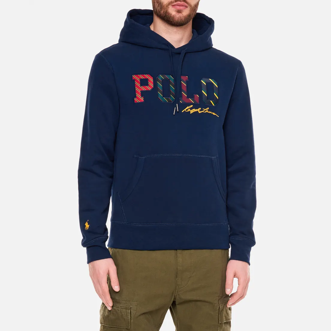 Polo Ralph Lauren Мужская толстовка Multicolor Logo Hoodie