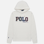 Мужская толстовка Polo Ralph Lauren Multicolor Logo Hoodie Deckwash White фото - 0