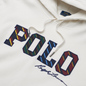 Мужская толстовка Polo Ralph Lauren Multicolor Logo Hoodie Deckwash White фото - 1