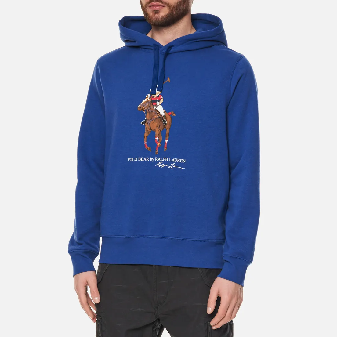 Polo Ralph Lauren Мужская толстовка Polo Player Bear & Big Pony Fleece Hoodie