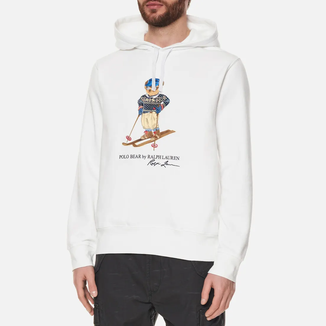 Polo Ralph Lauren Мужская толстовка Polo Ski Bear Fleece Hoodie