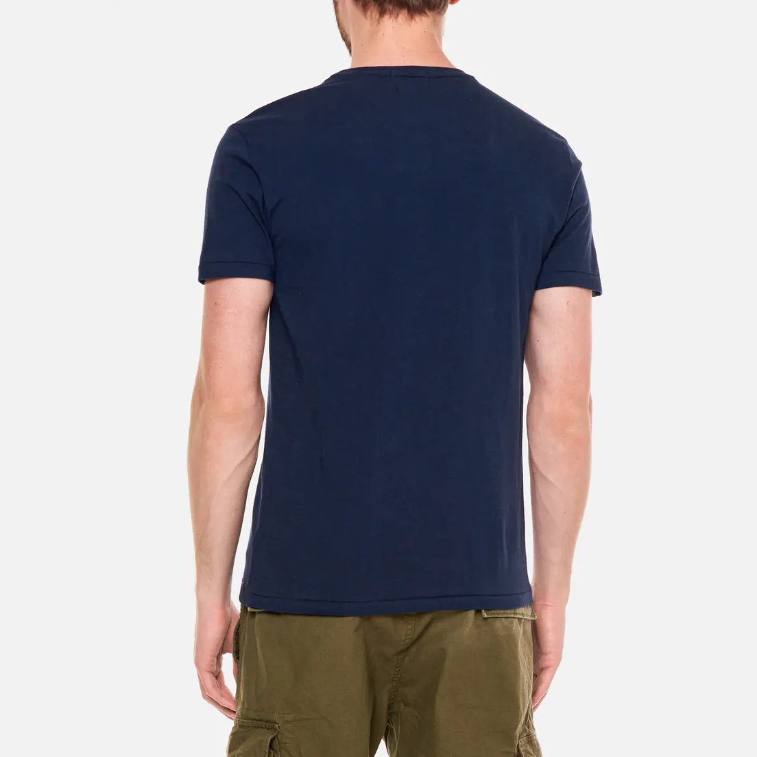 Polo Ralph Lauren Мужская футболка Custom Slim Fit Polo Bear Player