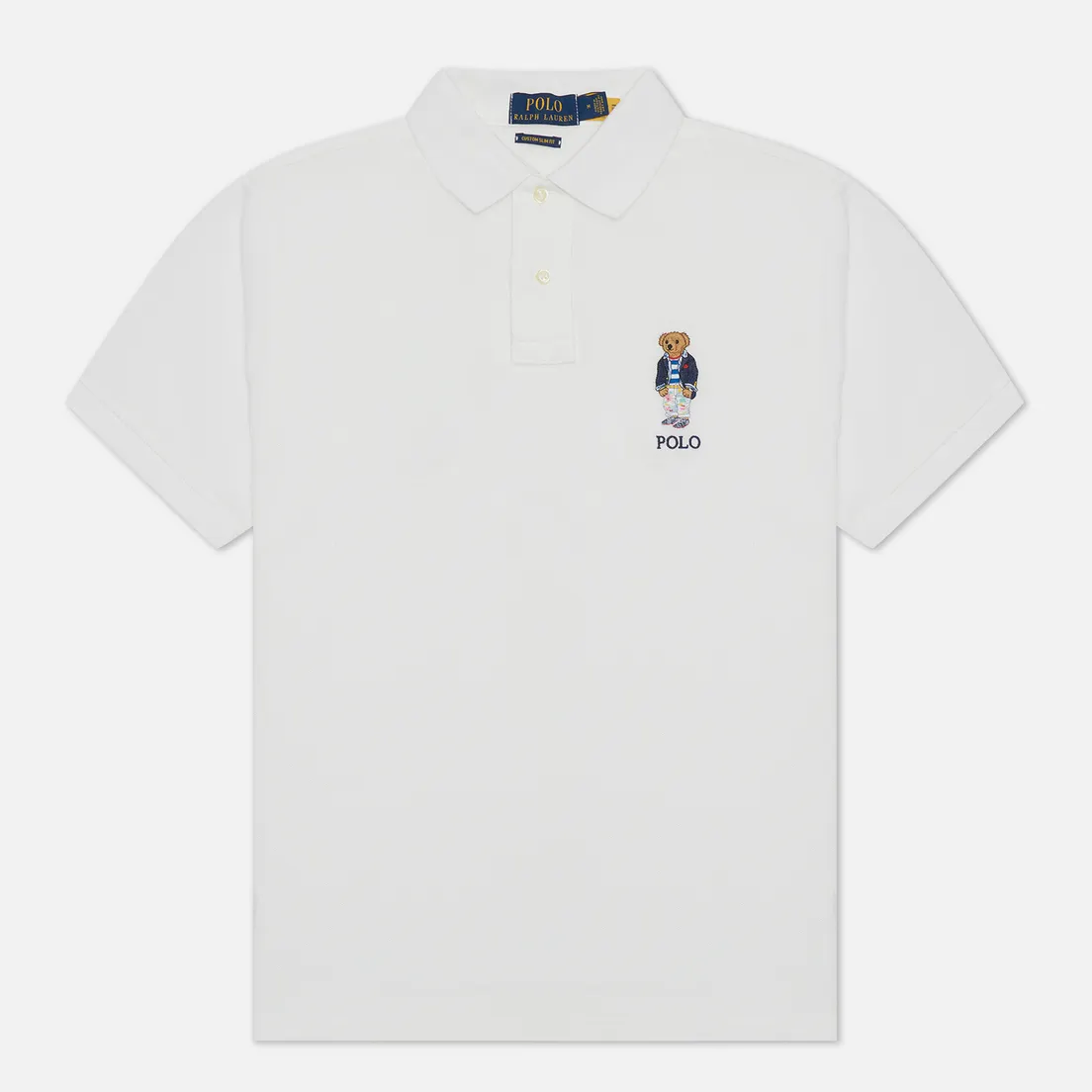 Polo Ralph Lauren Мужское поло Custom Slim Fit Polo Bear Blazer