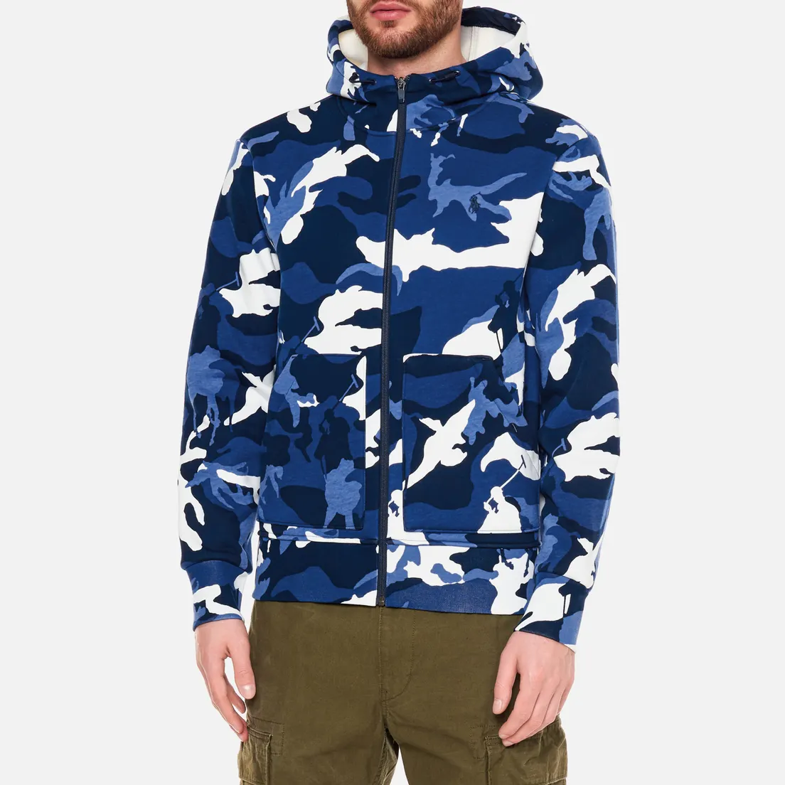 Polo Ralph Lauren Мужская толстовка Full Zip Hoodie Hi-Pile