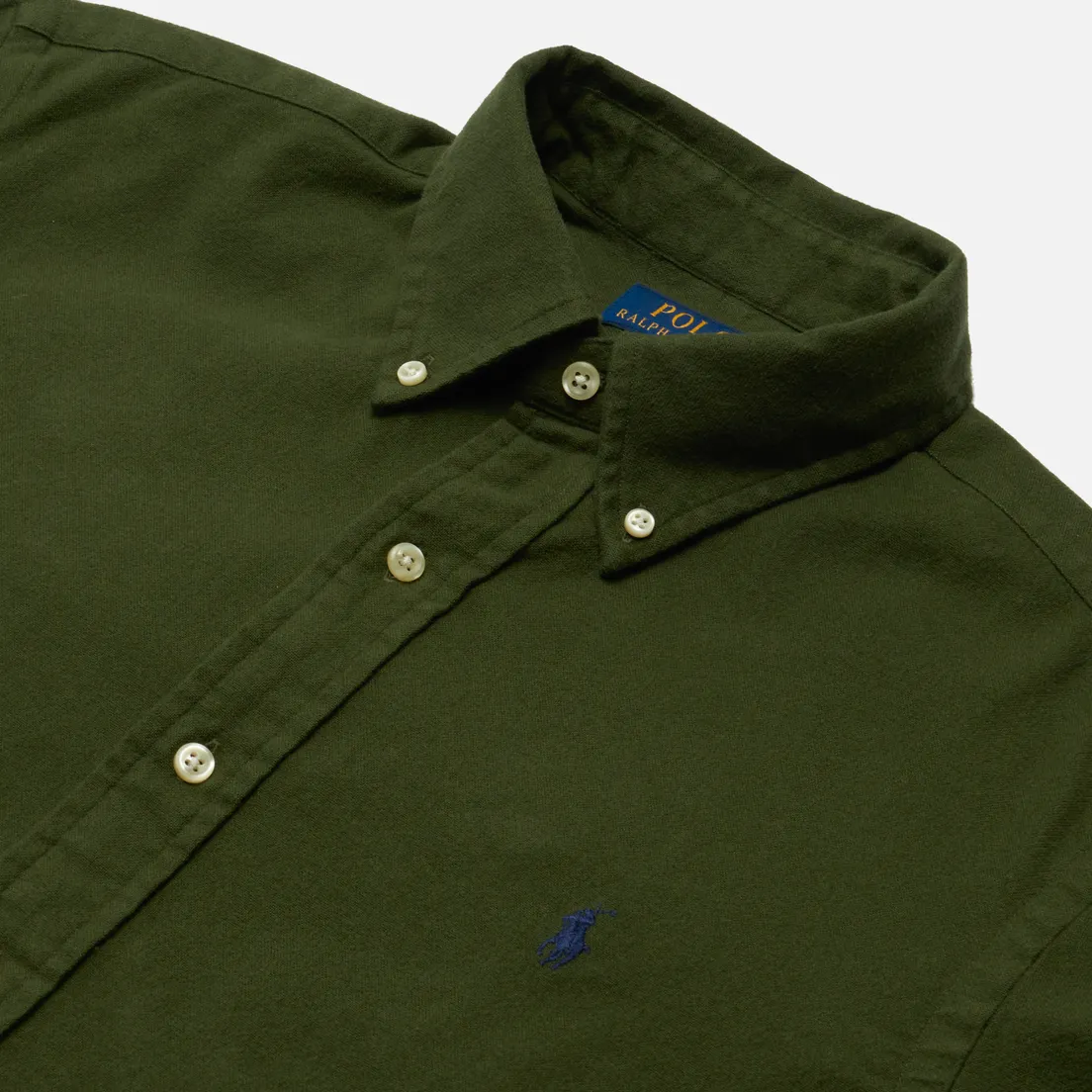 Polo Ralph Lauren Мужская рубашка Custom Fit Brushed Flannel