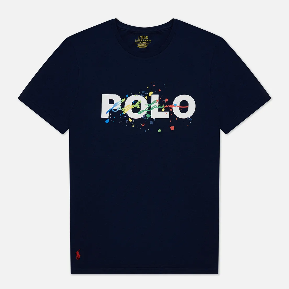 Polo Ralph Lauren Мужская футболка Classic Fit Paint Splatter Logo