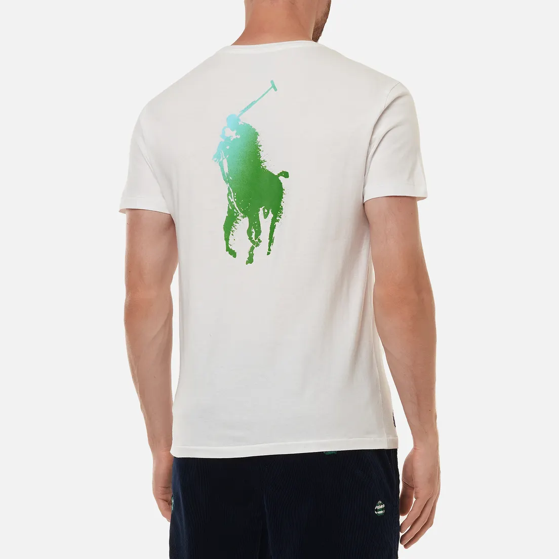 Polo Ralph Lauren Мужская футболка Classic Fit Paint Splatter Logo