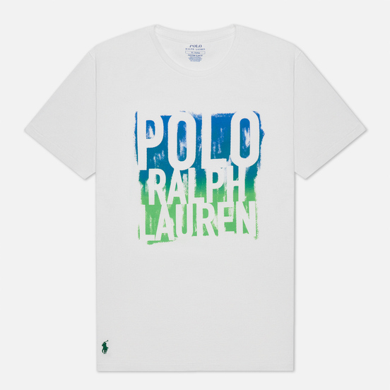 Мужская футболка Polo Ralph Lauren Classic Fit Graphic Logo White