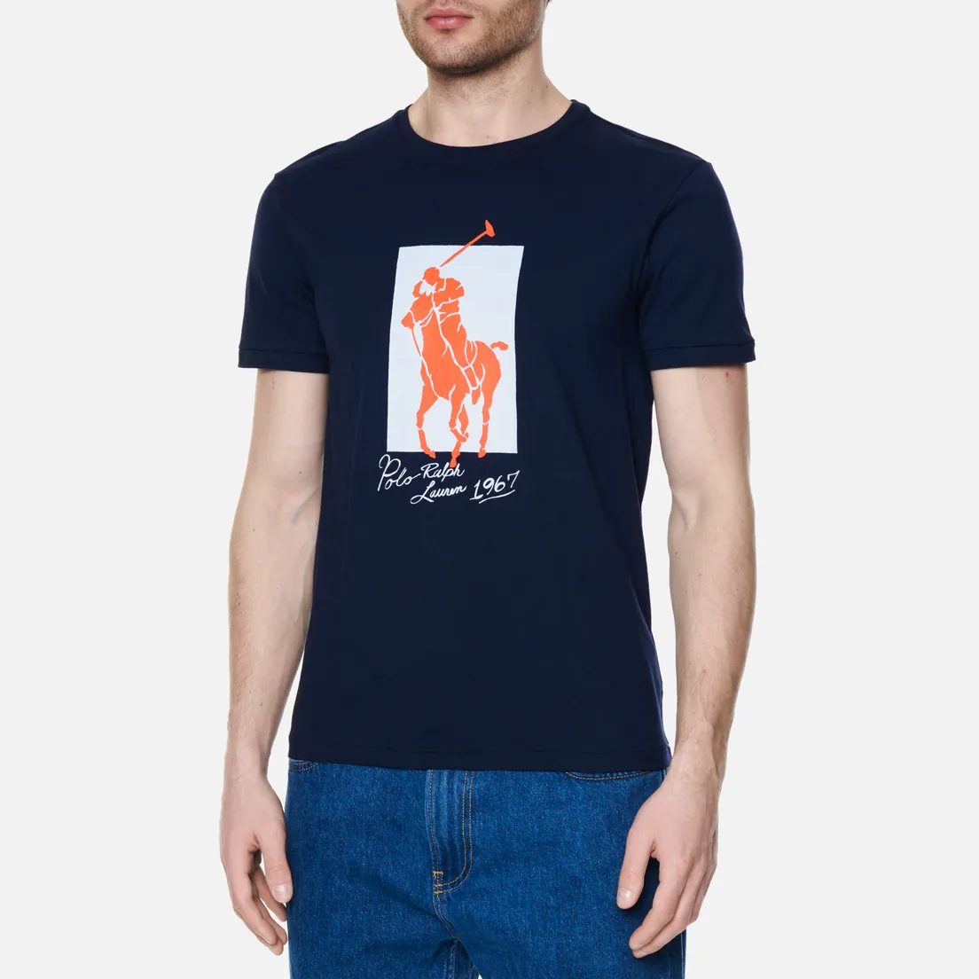 Polo Ralph Lauren Мужская футболка Classic Fit Big Pony Box