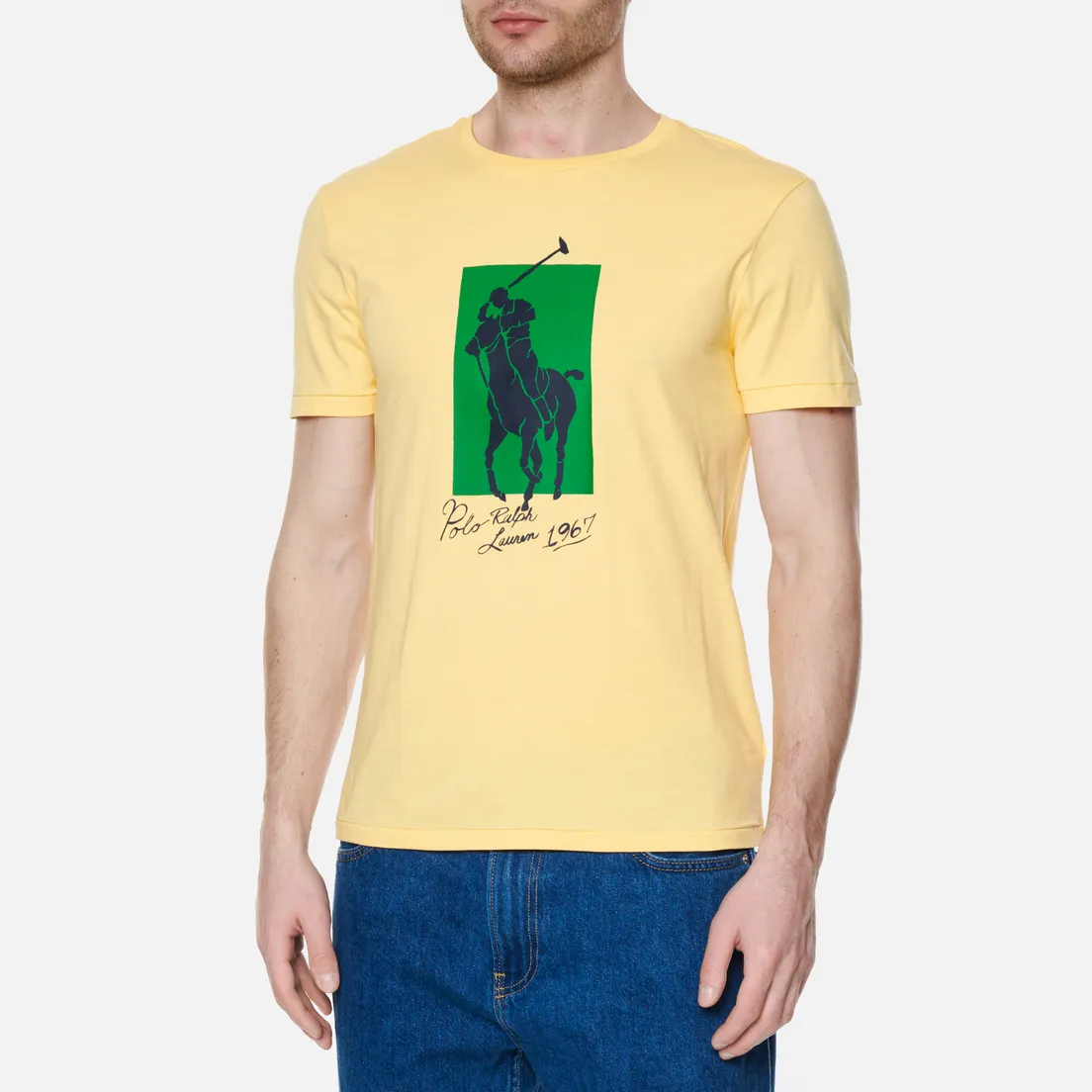 Polo Ralph Lauren Мужская футболка Classic Fit Big Pony Box