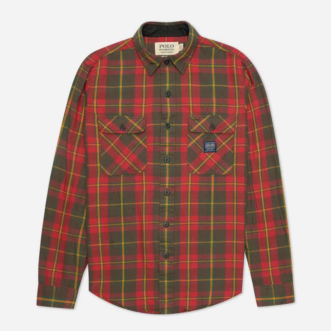 Polo Ralph Lauren Мужская рубашка Denim & Supply Classic Fit Workshirt