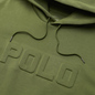 Мужская толстовка Polo Ralph Lauren Embossed Polo Logo Hoodie Army Olive фото - 1