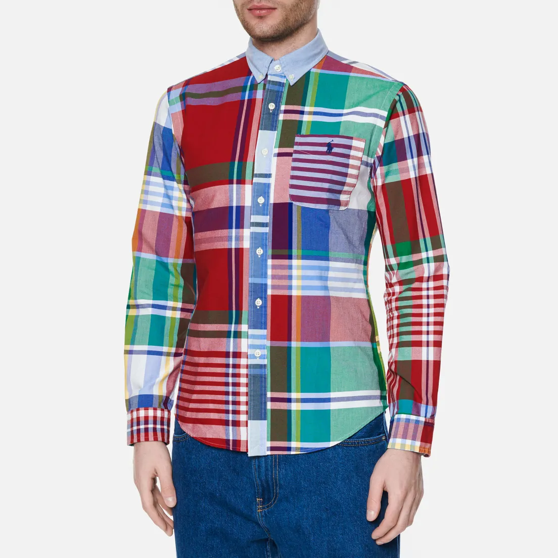 Polo Ralph Lauren Мужская рубашка Classic Fit Oxford Fun