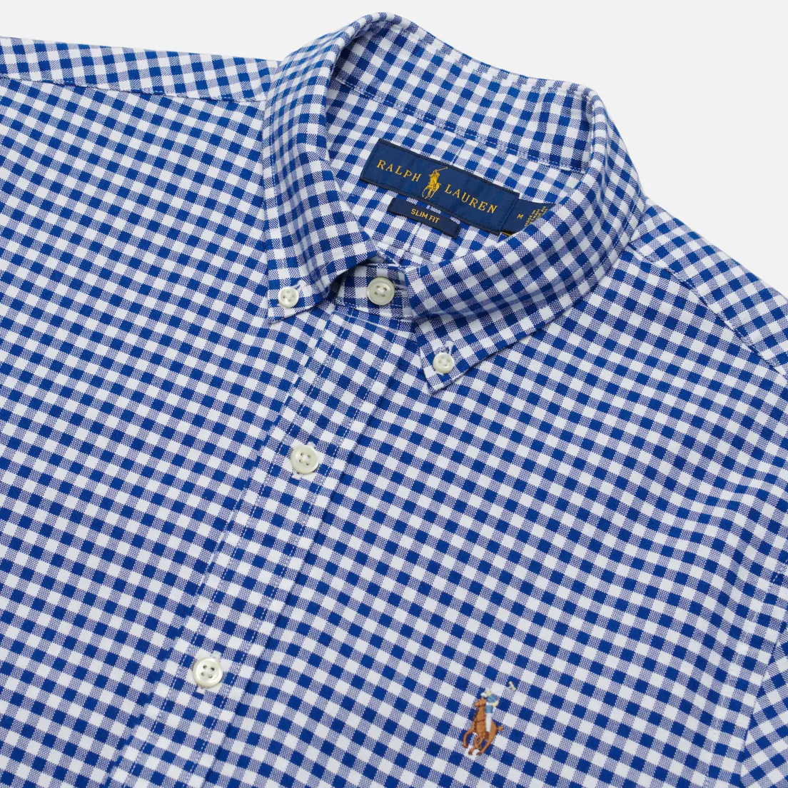 Polo Ralph Lauren Мужская рубашка Slim Fit Classic Oxford Check