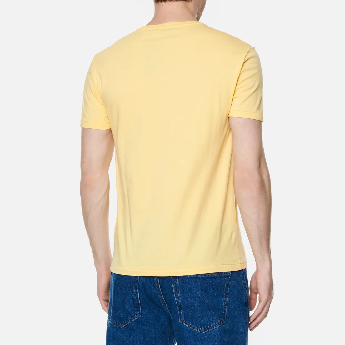 Polo Ralph Lauren Мужская футболка Custom Slim Fit Logo Jersey