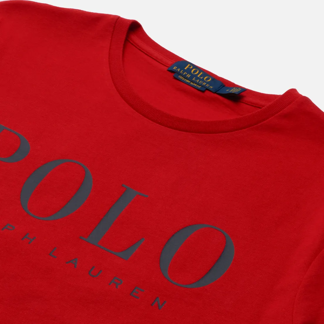 Polo Ralph Lauren Мужская футболка Custom Slim Fit Logo Jersey