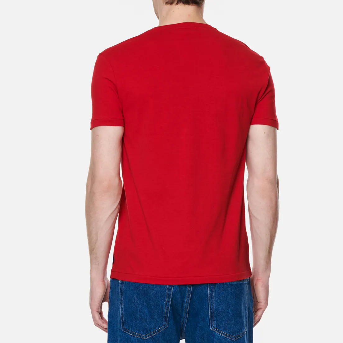 Polo Ralph Lauren Мужская футболка Custom Slim Fit Logo Jersey