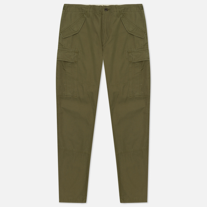 Мужские брюки Polo Ralph Lauren, цвет оливковый, размер 34/32