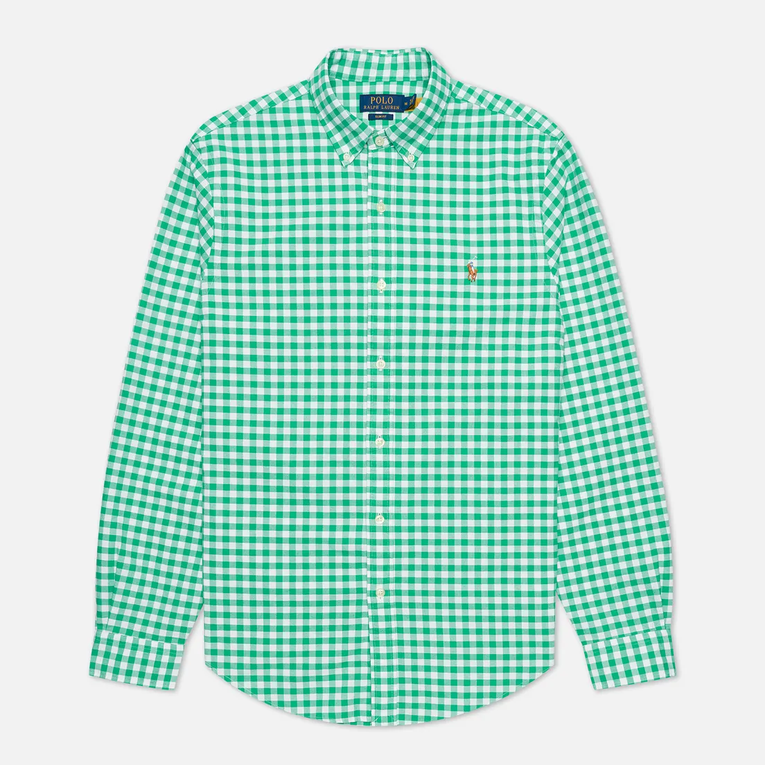 Polo Ralph Lauren Мужская рубашка Slim Fit YD Oxford Gingham