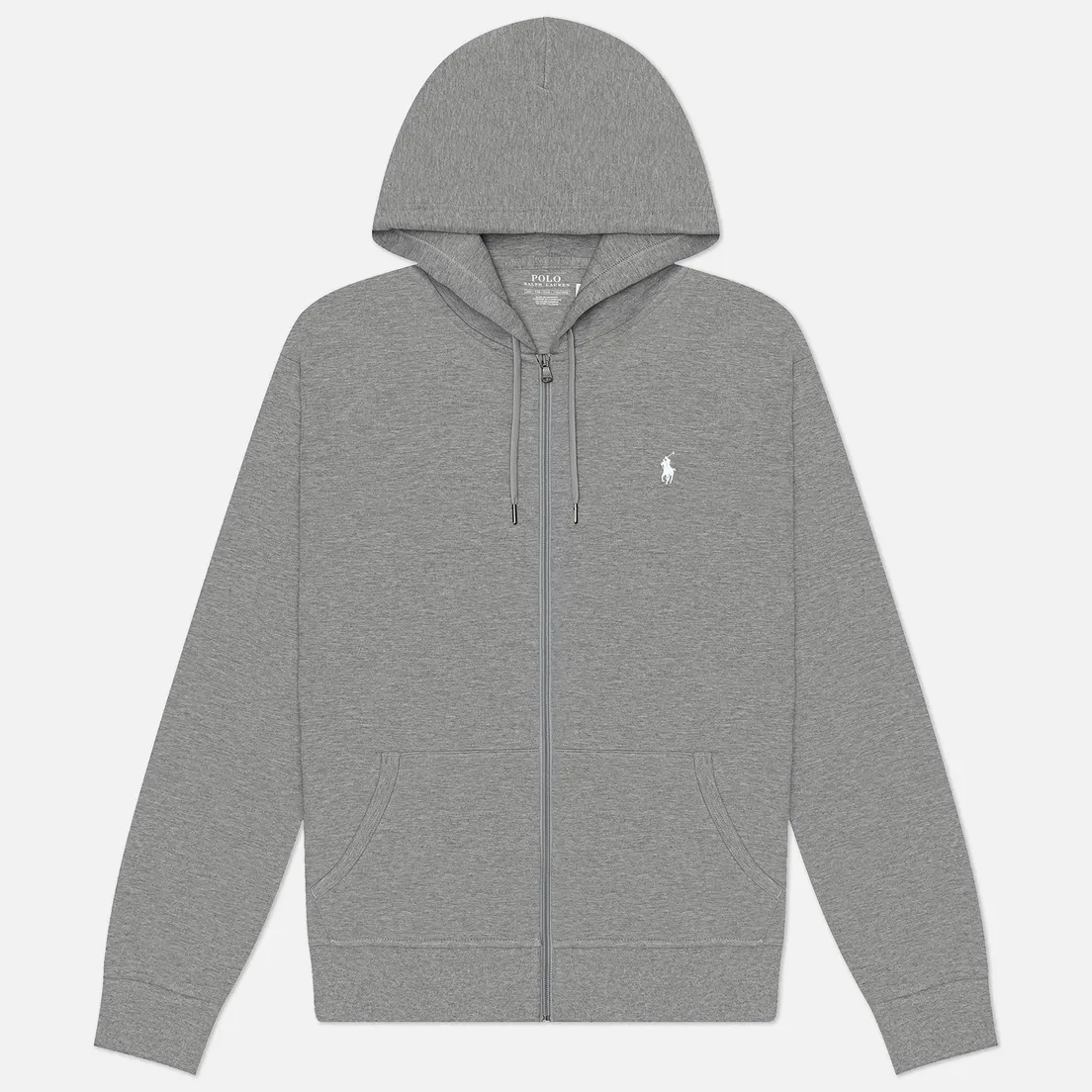 Polo Ralph Lauren Мужская толстовка Embroidered Logo Full Zip Hoodie