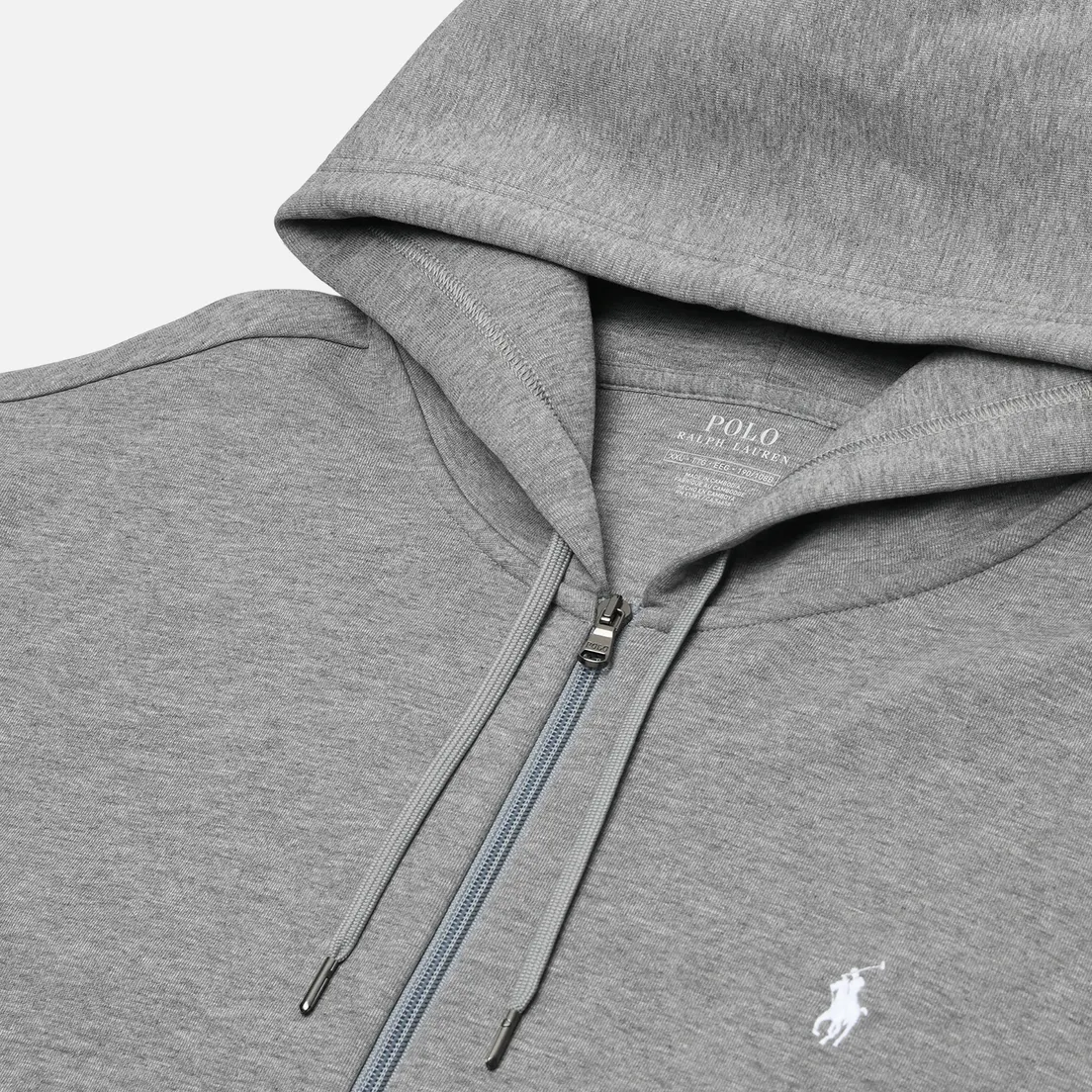 Polo Ralph Lauren Мужская толстовка Embroidered Logo Full Zip Hoodie