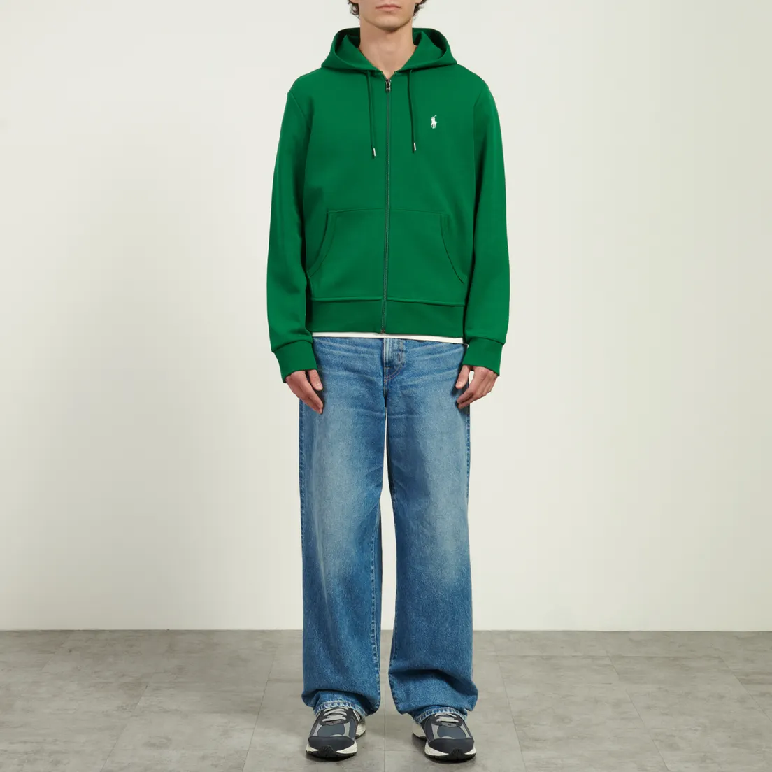 Polo Ralph Lauren Мужская толстовка Double-Knit Full-Zip Hoodie