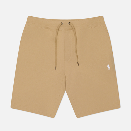 Мужские шорты Polo Ralph Lauren 9-Inch Double-Knit, цвет бежевый, размер M